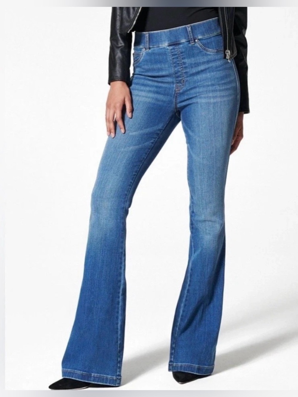 SPANX Flare Vintage Indigo Jeans Size 3X NWT